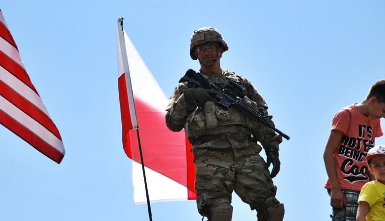 Wojska amerykańskie w Suwałkach, 4.06.2016, fot. Anna Przybycień