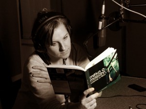 Miłka Malzahn czyta "Kosmos w Ritzu", foto: Monika Kalicka