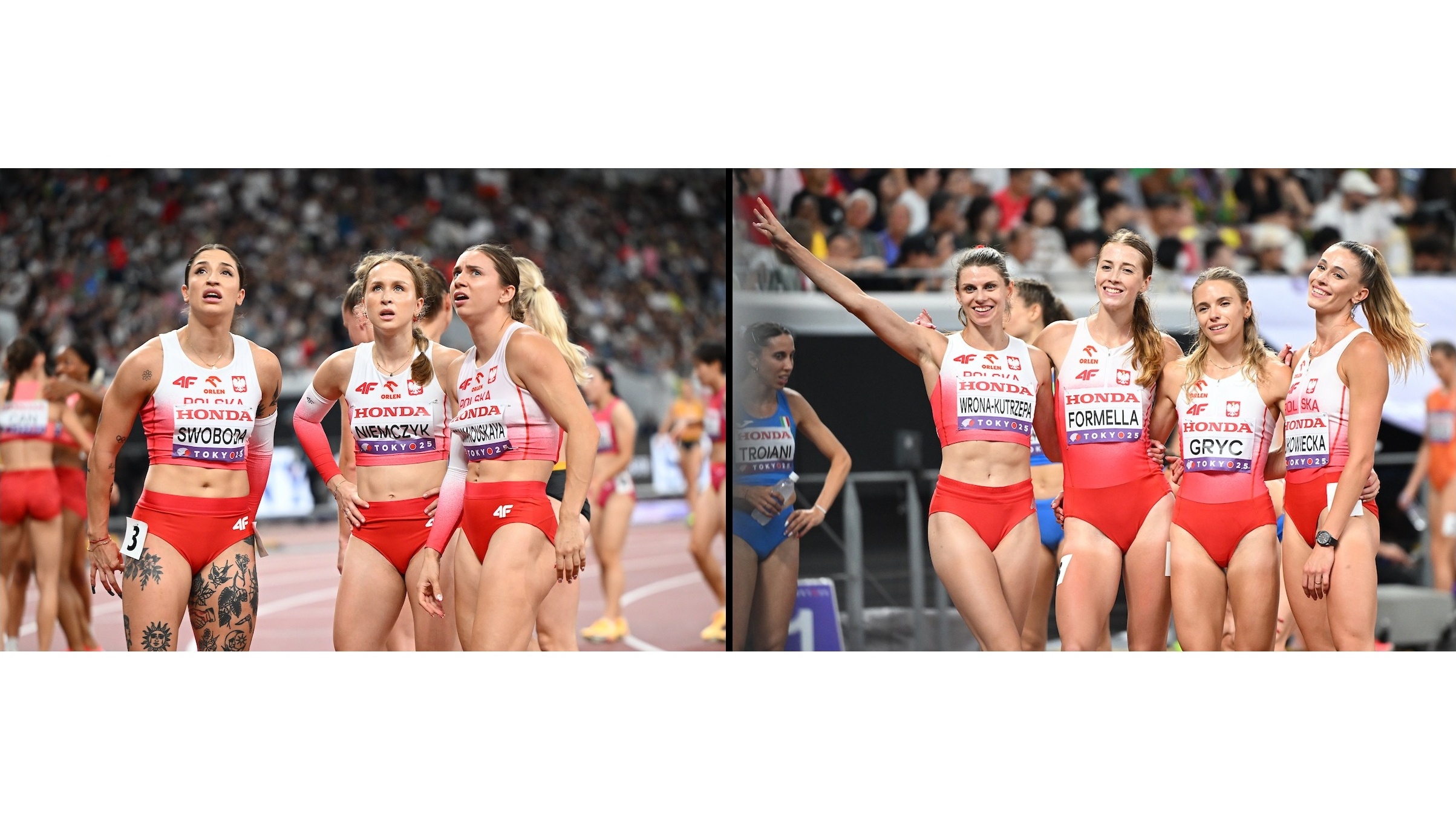 MŚ W Tokio. Natalia Bukowiecka i Ewa Swoboda w finałach swoich sztafet