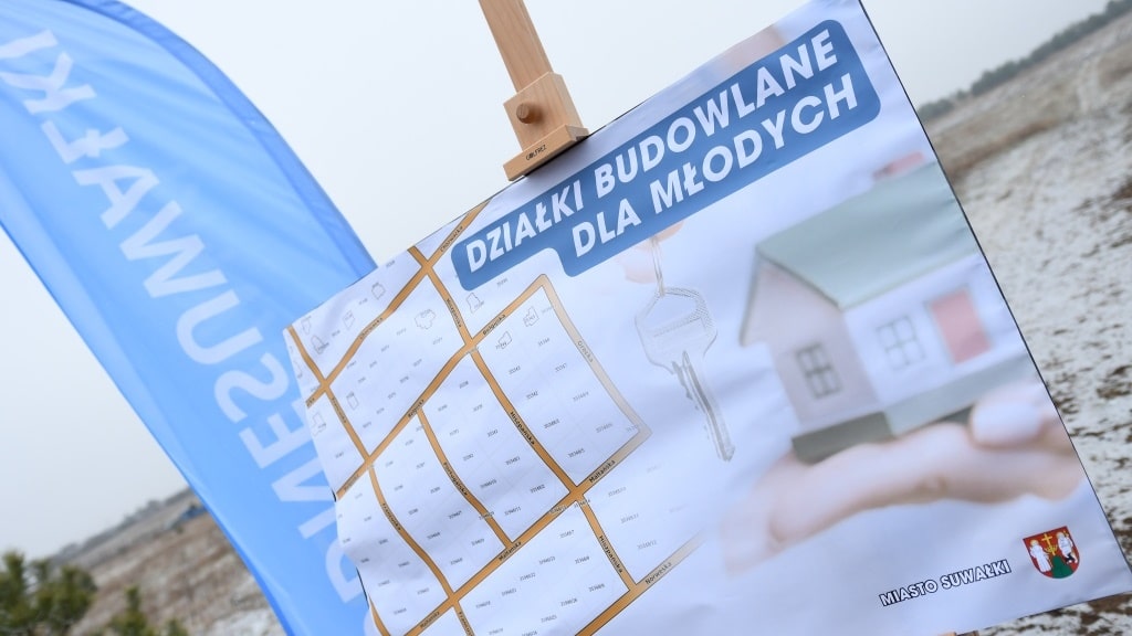 Suwałki: drugi przetarg na działki budowlane z 50 proc. bonifikatą dla młodych