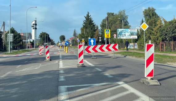 Przebudowa ulicy Wojska Polskiego w Łomży tworzą się