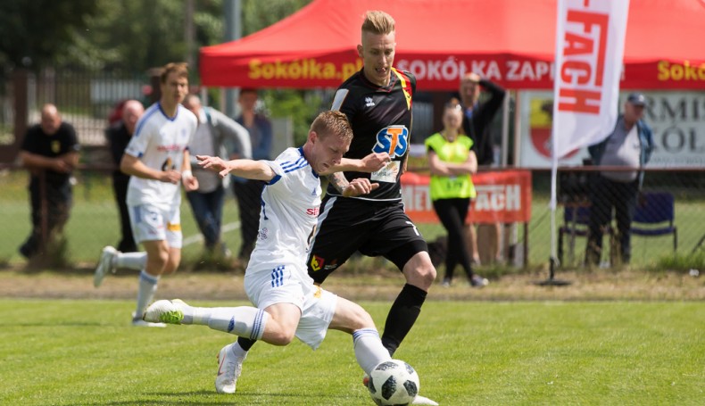 Jagiellonia Białystok - Wigry Suwałki, 07.07.2018, fot. Joanna Szubzda