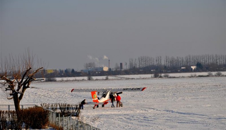 Lotnisko Krywlany w Białymstoku, fot. Wojciech Szubzda