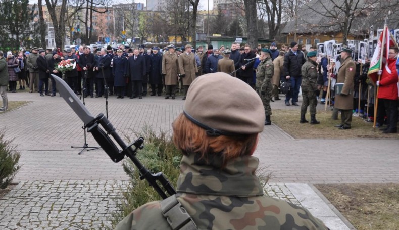 W Suwałkach oddano hołd żołnierzom niezłomnym, fot. Marcin Kapuściński