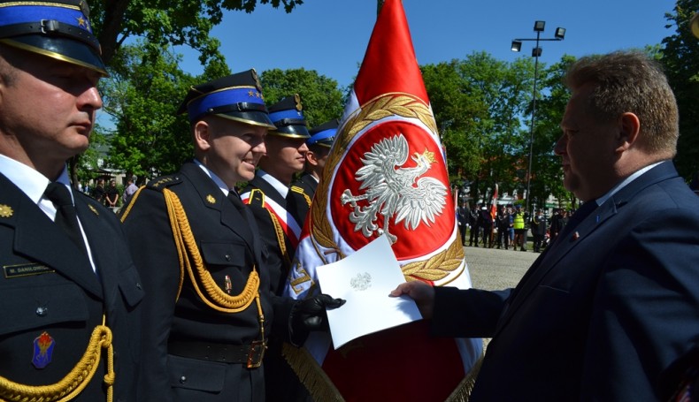 Strażacy świętowali swój dzień w Suwałkach, fot. Marcin Kapuściński