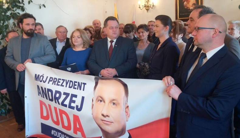 W Sejnach powstał komitet poparcia Andrzeja Dudy, fot. Marcin Kapuściński