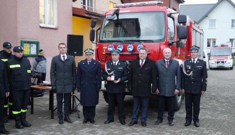 Strażacy z OSP Rutka-Tartak mają nowy samochód, fot. Marcin Kapuściński
