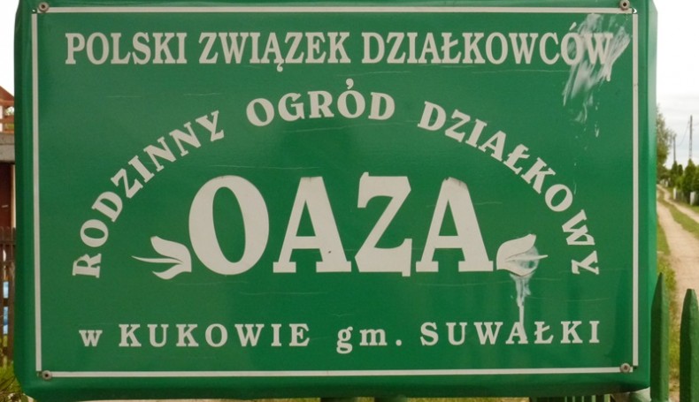 Rodzinny Ogród Działkowy "Oaza" w Kukowie koło Suwałk, fot. Anna Przybycień