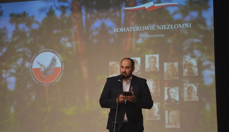 Premiera książki "Bohaterowie Niezłomni - wspomnienia" w Sejneńskim Ośrodku Kultury, fot. Marcin Kapuściński