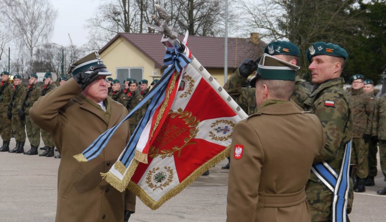Pułkownik Ireneusz Król jest nowym dowódcą 14. Pułku Przeciwpancernego w Suwałkach, fot. Marcin Kapuściński
