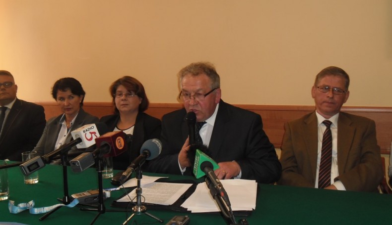 Kandydat na prezydenta Suwałki Tomasz Bilbin, 2014.10.09, foto A.Przybycień