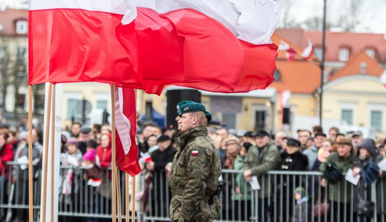 Wojewódzkie Obchody Narodowego Święta Niepodległości, Białystok 2015, fot. Joanna Żemojda