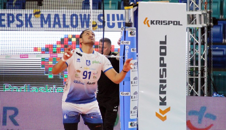 Ślepsk Malow Suwałki - Skra Bełchatów, fot. Marcin Mazewski