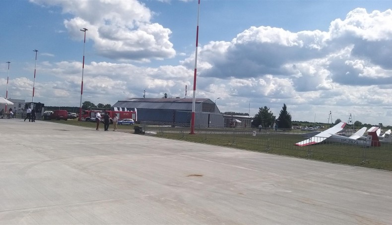 Otwarcie lotniska w Suwałkach, fot. Iza Kosakowska