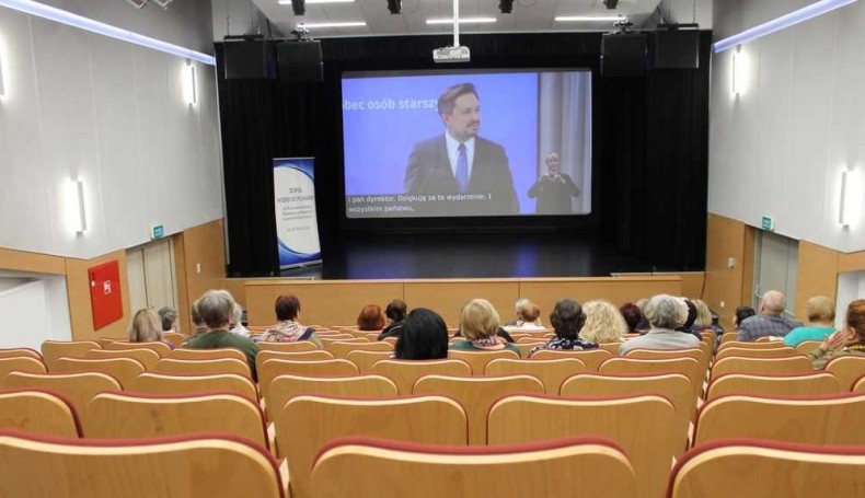 Konferencja dla seniorów, fot. Ośrodek Kultury w Sejnach