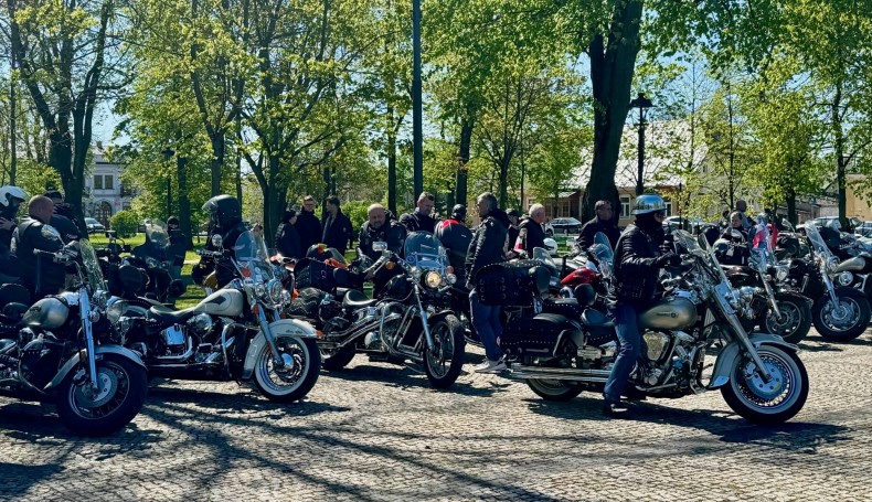 Rozpoczęcie sezonu motocyklowego 2025 w Suwałkach, 26.04.2025, fot. Anna Auron-Wasilewska