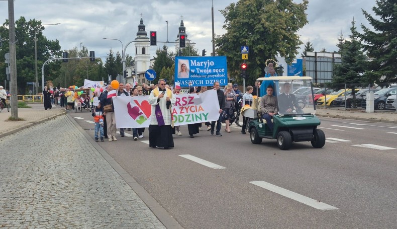 Marsz dla Życia i Rodziny w Suwałkach, 28.09.2025, fot. Areta Topornicka