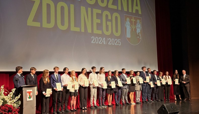 Gala ucznia zdolnego w Suwałkach, 25.09.2025, fot. Anna Auron-Wasilewska