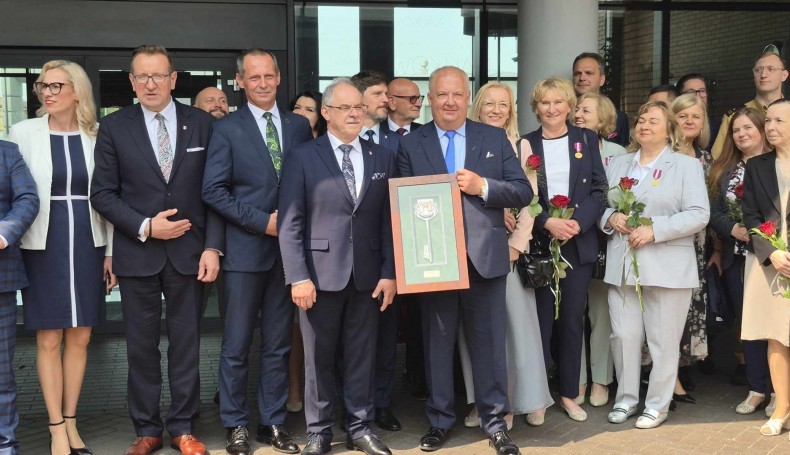 Adam Ołów "Zasłużonym dla Miasta Suwałk", 4.06.2025, fot. Areta Topornicka