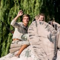 "King Stasia i Nel", Pływanie na Byle Czym 2017, fot. Joanna Żemojda