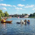 Pływanie na Byle Czym 2017, fot. Olga Gordiejew