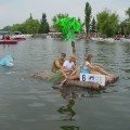 Pływanie na Byle Czym w Augustowie 2006