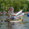 Pływanie na Byle Czym w Augustowie 2007