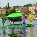 Pływanie na Byle Czym w Augustowie 2007