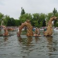 Pływanie na Byle Czym w Augustowie 2006