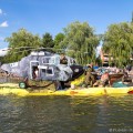 "Black Hawk Helikopter w ogniu", Pływanie na Byle Czym 2016, fot. Joanna Żemojda
