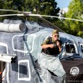 "Black Hawk Helikopter w ogniu", Pływanie na Byle Czym 2016, fot. Joanna Żemojda