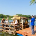 Pogoda "Dzień dobry TVN" z Pływania na Byle Czym, foto: Monika Kalicka