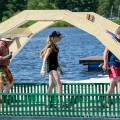 Pływanie na Byle Czym 2017 - przygotowania, fot. Joanna Żemojda