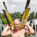 Pływanie na Byle Czym 2018 - przygotowania, fot. Joanna Szubzda
