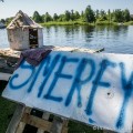 Pływanie na Byle Czym 2017 - przygotowania, fot. Joanna Żemojda