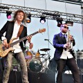 Mistrzostwa Polski w Pływaniu na Byle Czym, koncert zespołu "Poparzeni kawą trzy", foto: Monika Kalicka