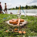 Pływanie na Byle Czym 2018 - przygotowania, fot. Joanna Szubzda