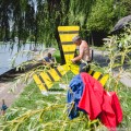 Pływanie na Byle Czym 2018 - przygotowania, fot. Joanna Szubzda