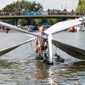 "Gołębica nr 1050", Pływanie na Byle Czym 2016, fot. Joanna Żemojda