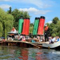 Nagroda dla najoryginalniejszego obiektu pływającego z województwa podlaskiego, "Supranic", Augustów, 4.08.2013, fot. Joanna Żemojda