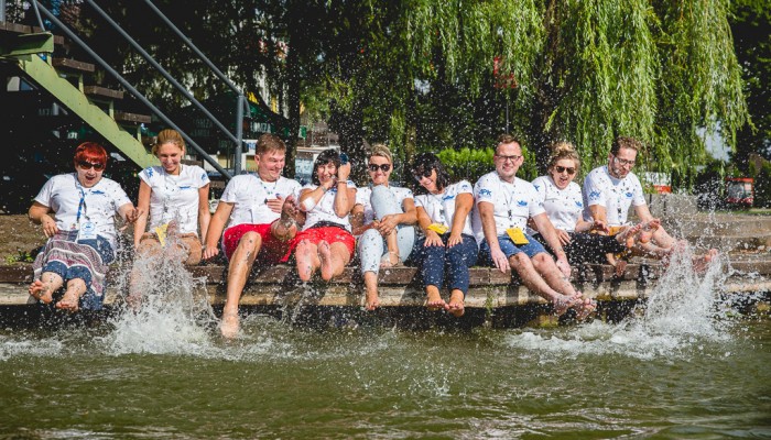 Pływanie na Byle Czym 2018 - przygotowania, fot. Joanna Szubzda