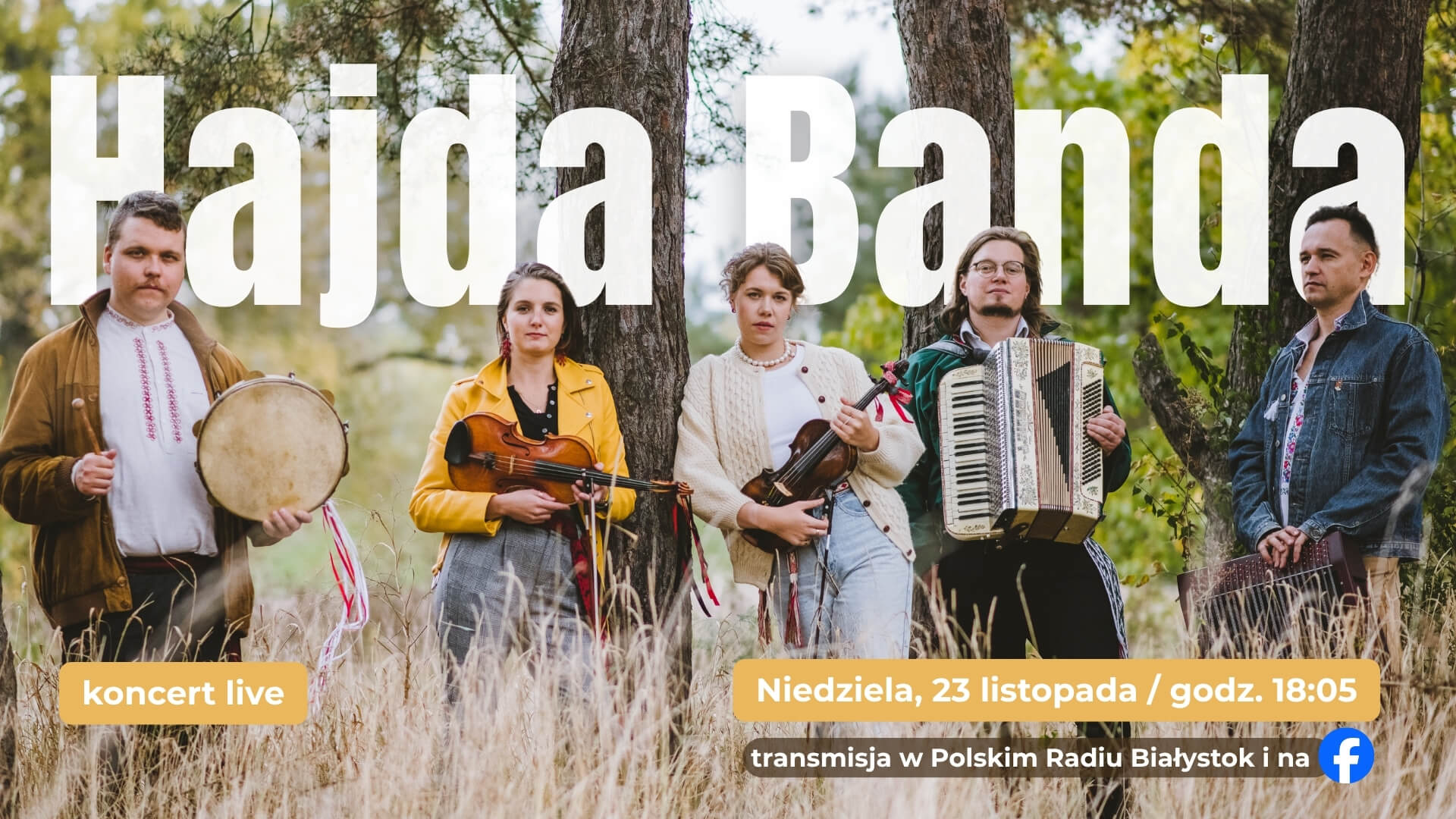 Hajda Banda - podlaski bigband w Studiu Rembrandt