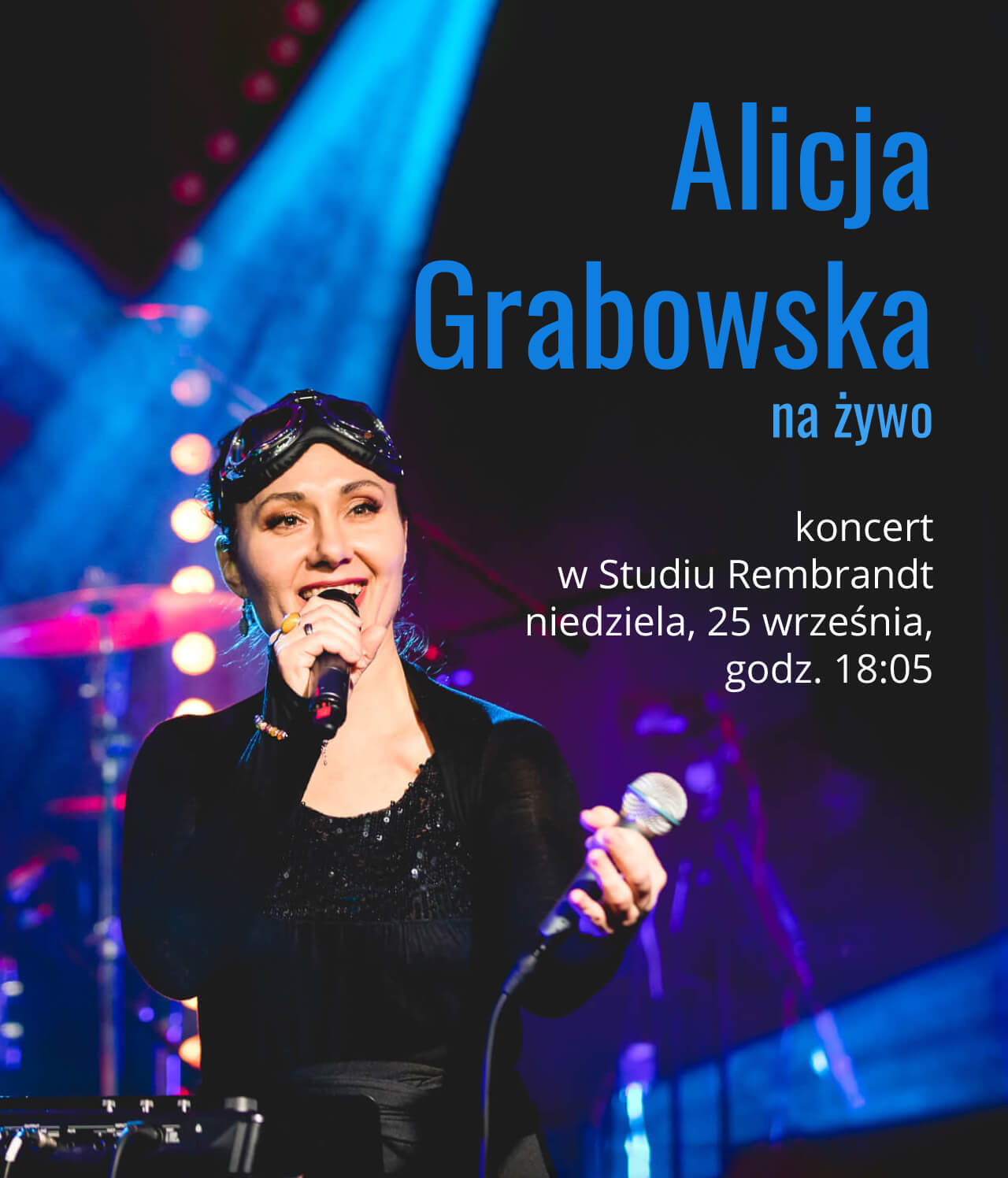 Alicja Grabowska w Polskim Radiu Białystok