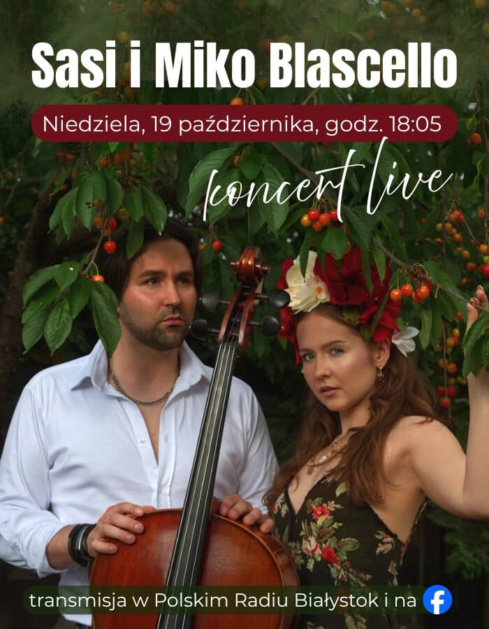 Folk spotyka elektronikę - koncert live Sasi i Miko Blascello