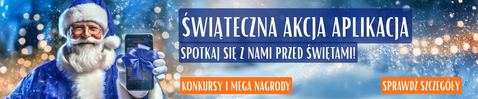 Świąteczna akcja aplikacja