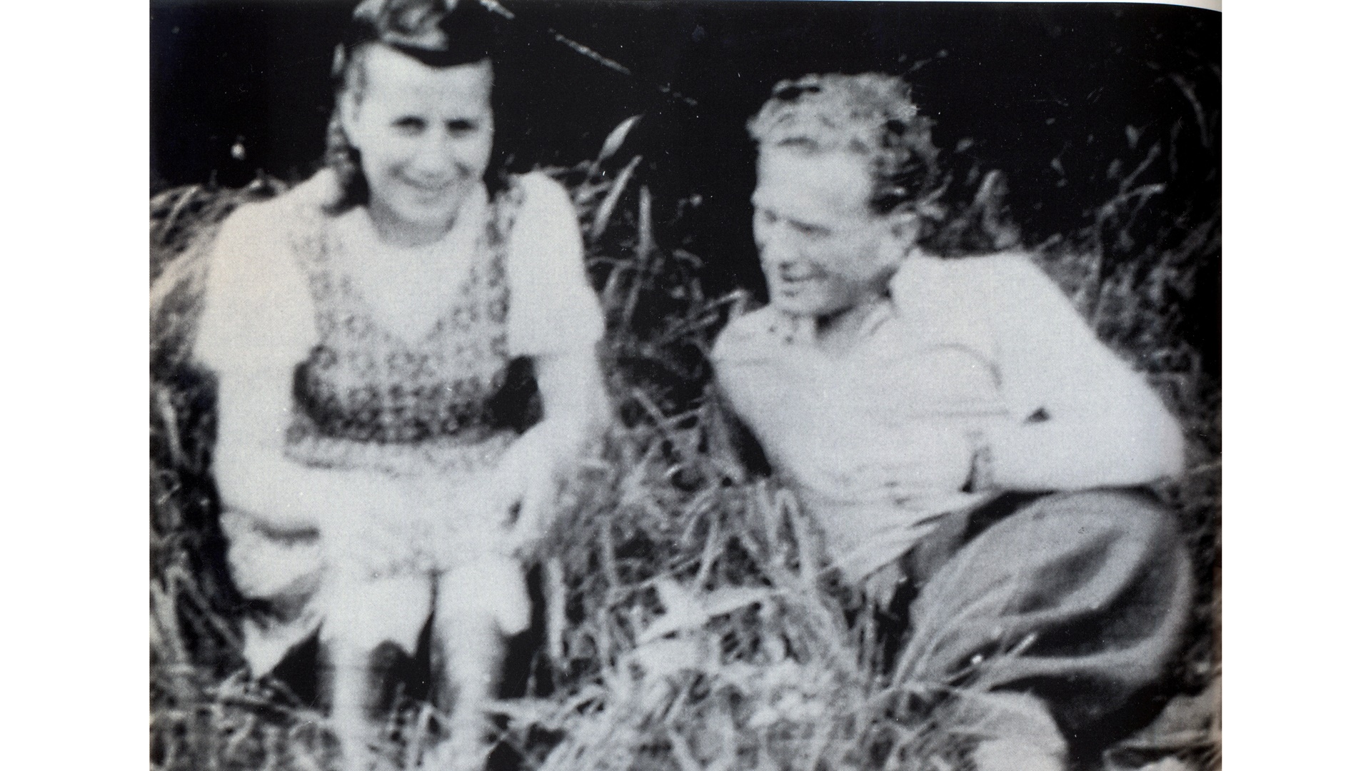 Franciszka Ramotowska i Jan Tabortowski, fotografia archiwalna z książki Sławomira Poleszaka pt. Major Jan Tabortowski "Bruzda"