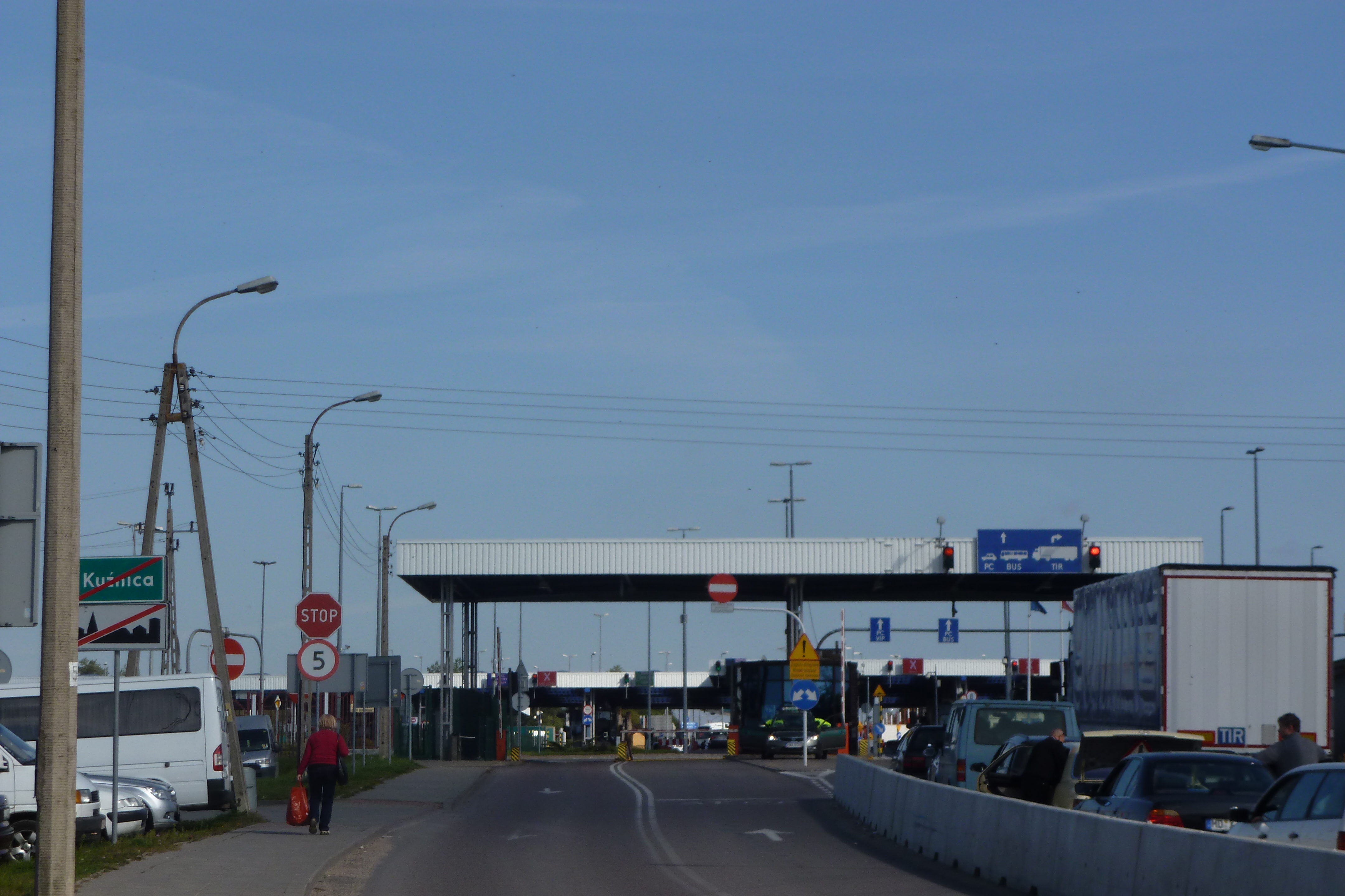 Przejście graniczne z Białorusią w Kuźnicy Białostockiej, 2014.10.01, fot. Anna Petrovska