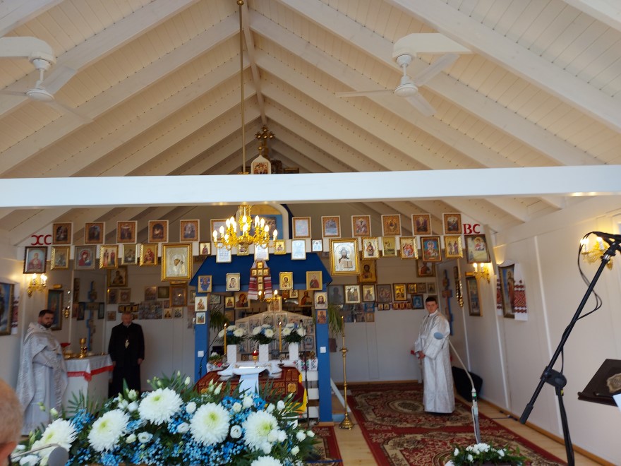 Wyświęcenie kapliczki w Miękiszach, 29.04.2022, fot. Anna Petrovska