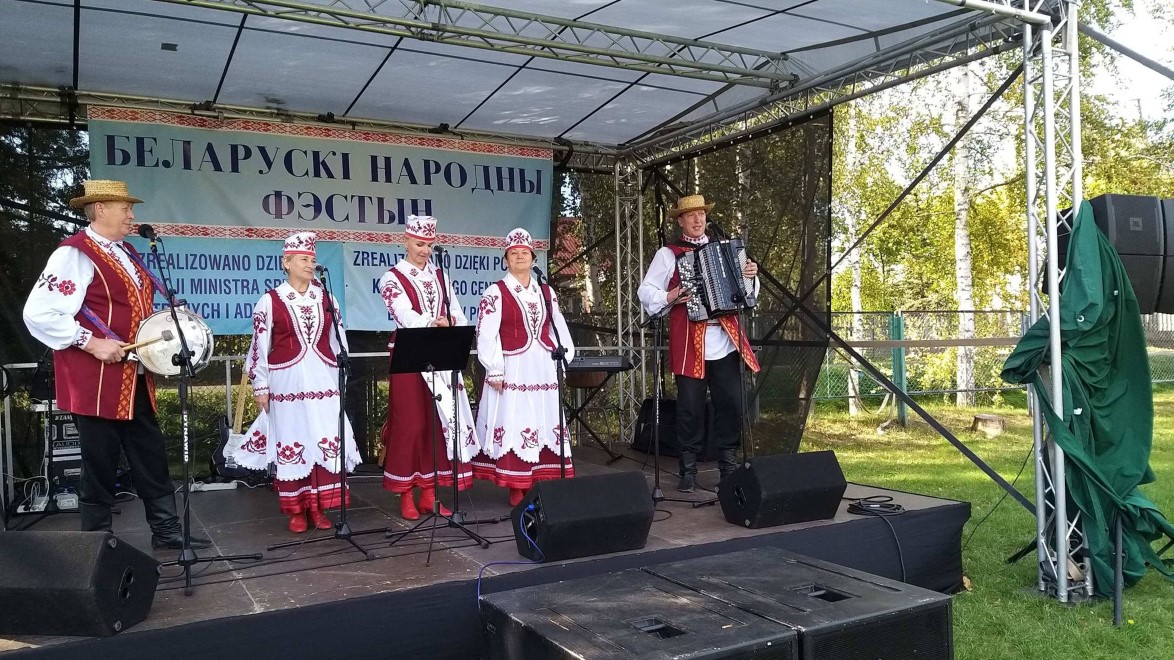 Białoruski festyn ludowy w Czeremsze, 04.10.2020, fot. Anna Petrovska