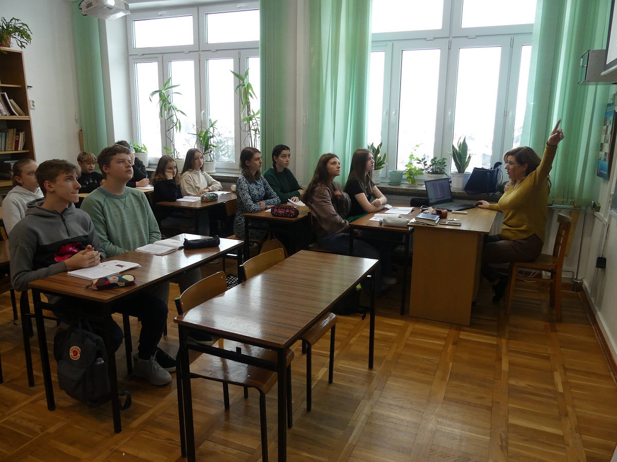 zajęcia języka ukraińskiego w SP4 w Bielsku Podlaskim, fot. L. Łabowicz